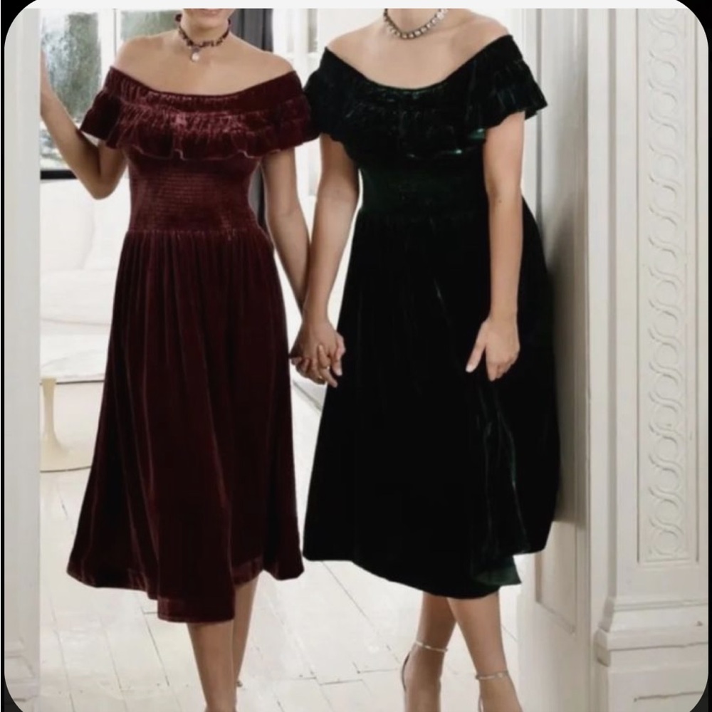 HHH Akila nap dress velvet